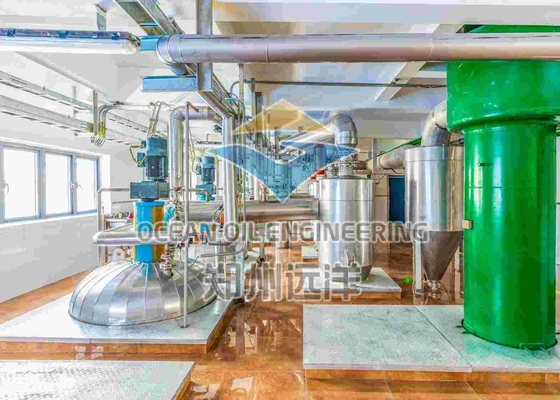 अनुकूलित 3 चरण कच्चे तेल रिफाइनरी मशीन कार्बन स्टील 10-5000 टीपीडी 380V