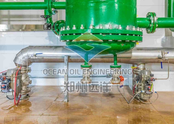 40m2 डाई फ्रैक्शन लाइन 1000L DN100 नोजल और 200°C तापमान के साथ