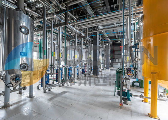 ISO9001 OEM चावल का तेल खाद्य तेल उत्पादन लाइन 10-200TPD