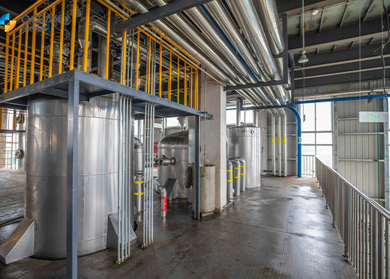 फ्रैक्शनेशन डीवैक्सिंग कुकिंग ऑयल प्रोडक्शन लाइन पूरी तरह से स्वचालित