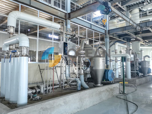 ISO9001 कच्चे तेल खाद्य तेल शोधन उपकरण उच्च शोधन दर
