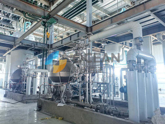 वनस्पति खाना पकाने का तेल खाद्य तेल रिफाइनरी संयंत्र ISO9001 अत्यधिक स्वचालन