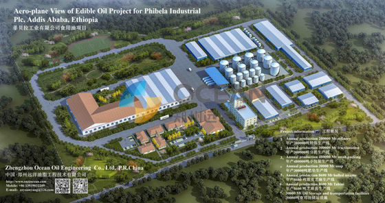 तेल डीवैक्सिंग खाद्य तेल शोधन उपकरण 30-1500TPD ऊर्जा की बचत