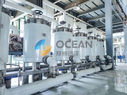 स्टेनलेस स्टील स्वचालित खाद्य तेल रिफाइनरी संयंत्र 20-500 टन / दिन