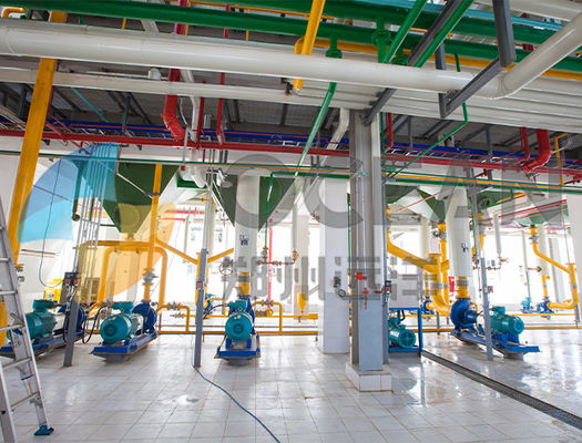 सोयाबीन तेल लीचिंग खाद्य तेल निष्कर्षण उपकरण OEM 40HQ