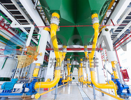 सूरजमुखी के बीज का तेल उत्पादन लाइन पूरी तरह से स्वचालित 1000 टन / दिन