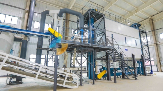 पाक कला वनस्पति तेल रिफाइनरी संयंत्र 1500TPD OEM ऊर्जा की बचत